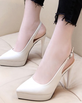 Pointed shoes cingulate high-heeled shoes for women