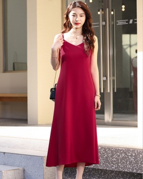 Overalls bottoming dress Korean style business suit for women