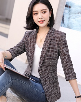 Commuting Korean style business suit spring coat for women