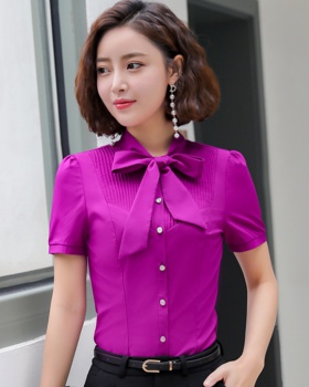 Slim profession Korean style summer shirt for women