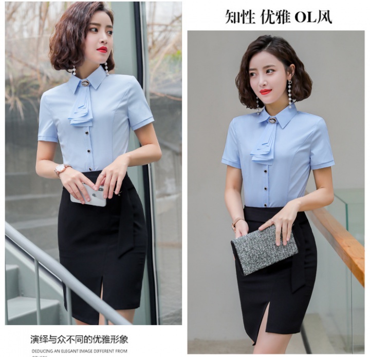 Overalls Korean style shirt slim bottoming tops