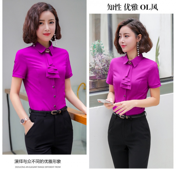 Overalls Korean style shirt slim bottoming tops