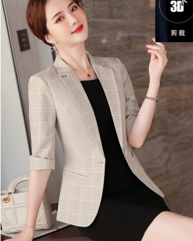 Casual coat short business suit 2pcs set for women