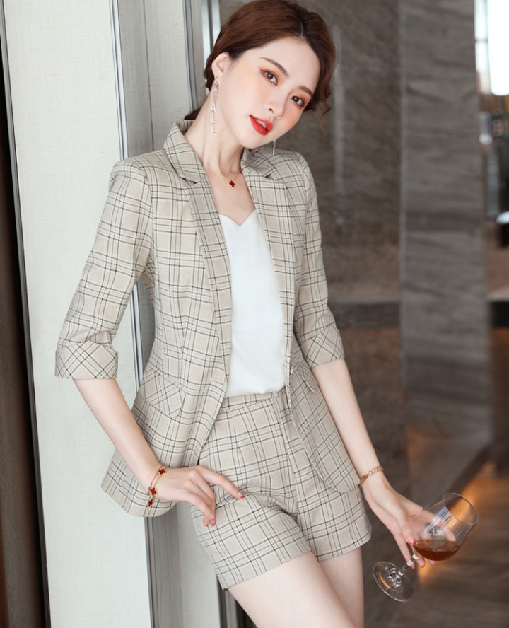 Fashion business suit coat 2pcs set for women