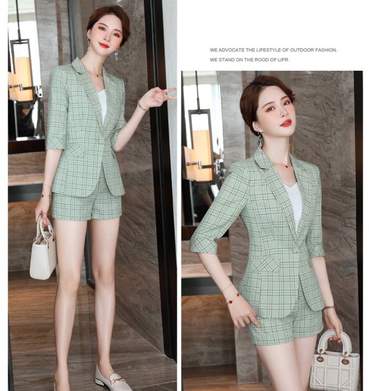 Fashion business suit coat 2pcs set for women