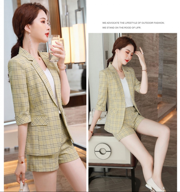 Fashion business suit coat 2pcs set for women