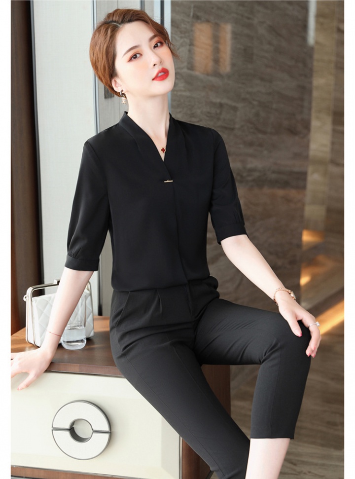 Inside the ride business suit business shirt for women