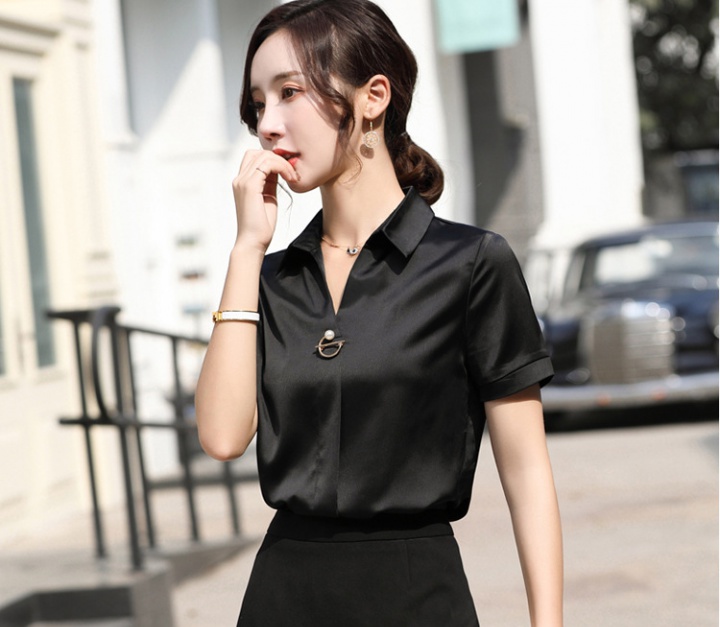 Temperament chiffon shirt shirt for women