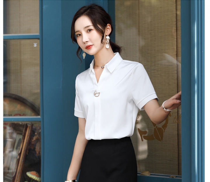 Temperament chiffon shirt shirt for women