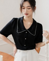 Spring and summer small shirt Western style sweater for women