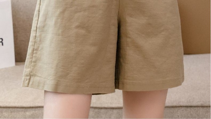 Five tenths high waist wide leg pants loose sweatpants for women