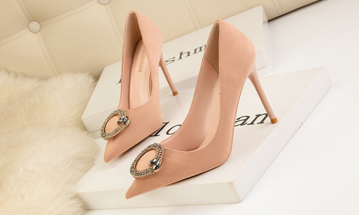 Pointed low shoes high-heeled high-heeled shoes for women