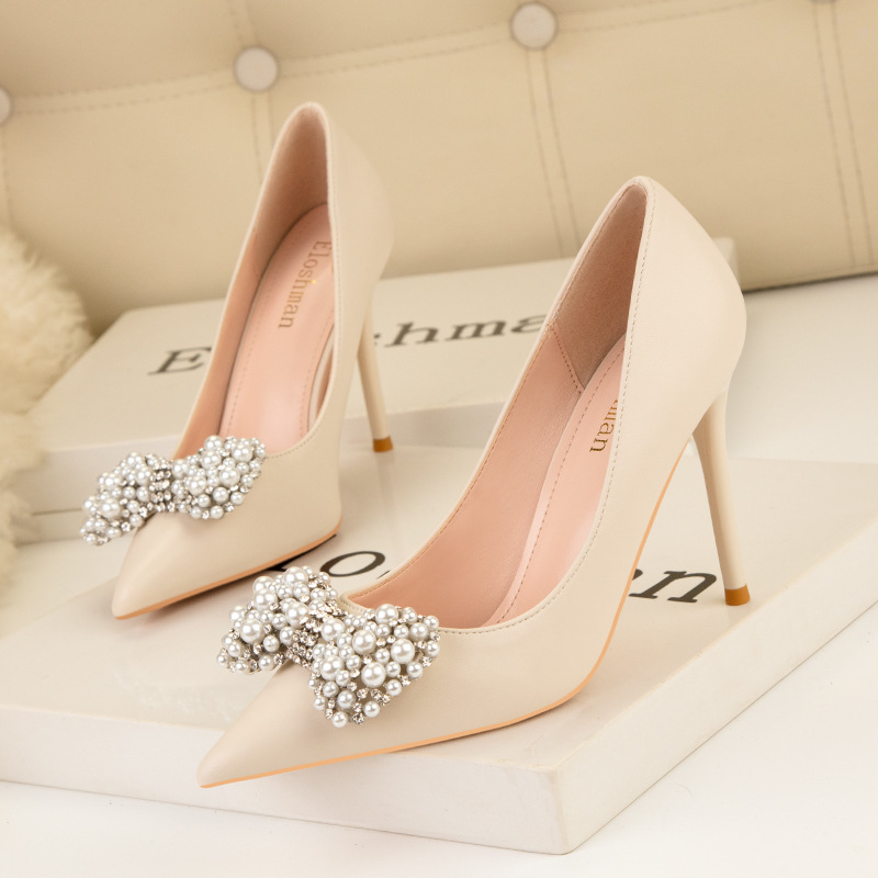 European style stilettos high-heeled shoes for women