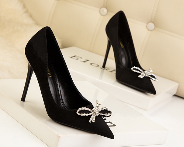 Pointed high-heeled shoes Korean style shoes for women