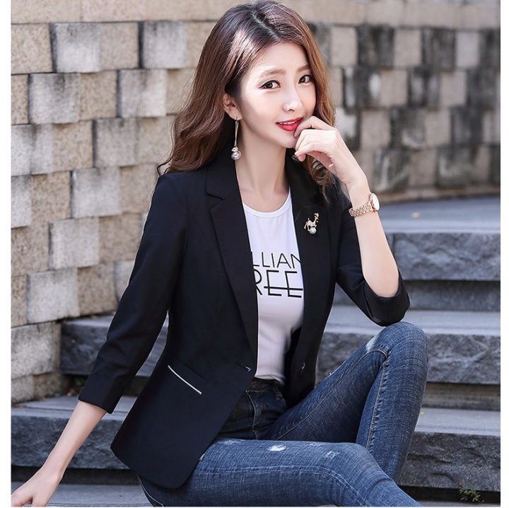 Spring and summer coat short business suit for women