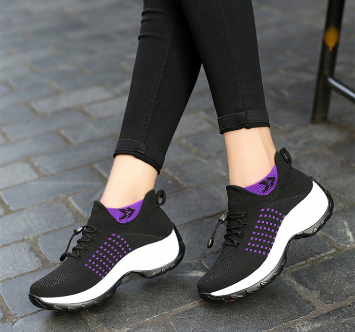 Thick crust Casual shoes frenum large yard socks for women