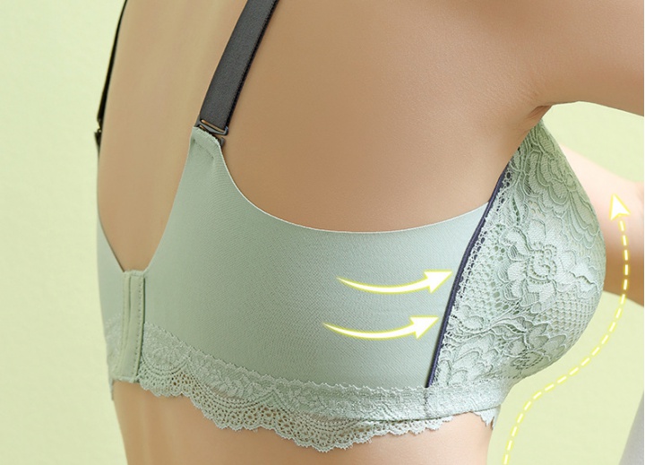 Adjustable sleeping underwear cozy Bra for women