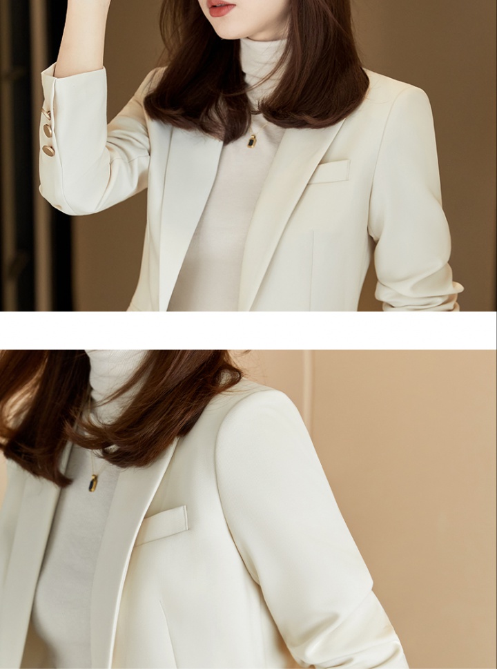 Slim short coat temperament spring business suit for women