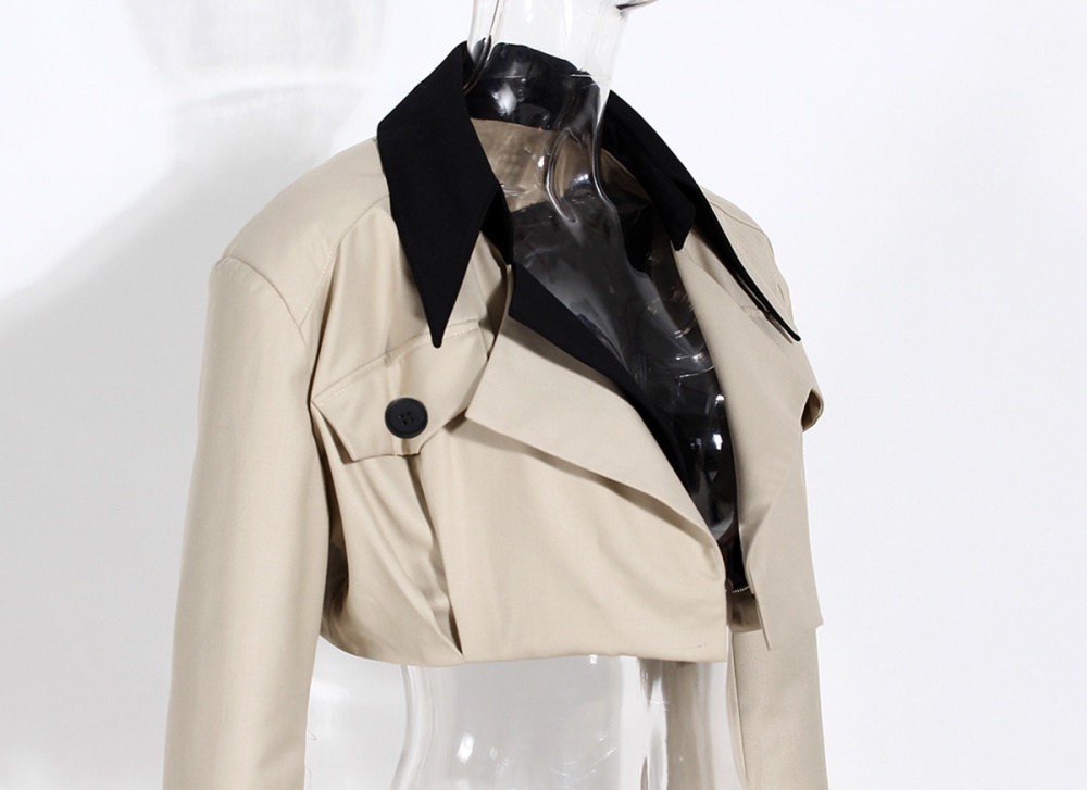 Removable long business suit wear jacket for women