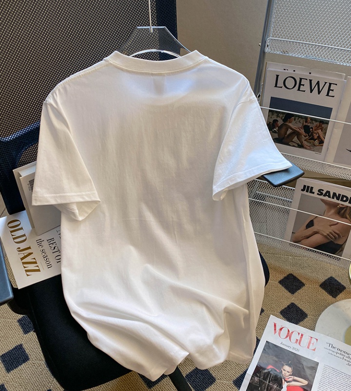 Cartoon printing tops pattern T-shirt for women