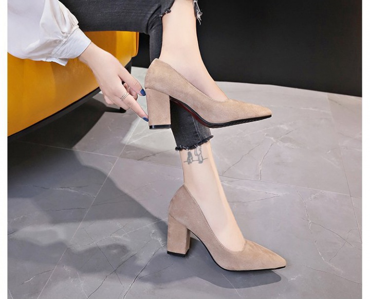 Autumn shoes pointed high-heeled shoes for women