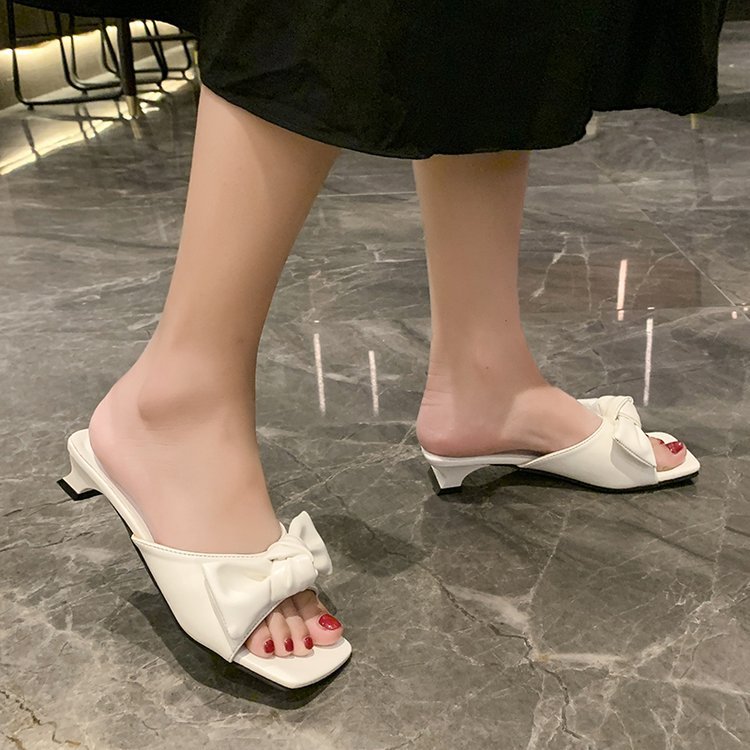 Fish mouth summer wears outside slippers for women