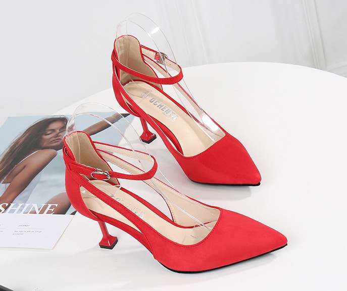 Casual shoes business high-heeled shoes for women