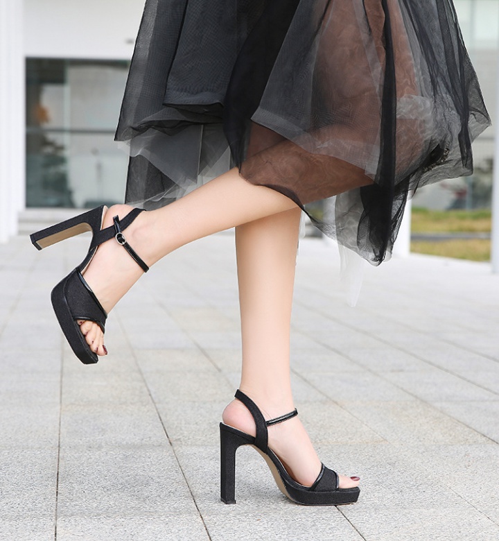 Summer fashion skirt high-heeled sandals for women
