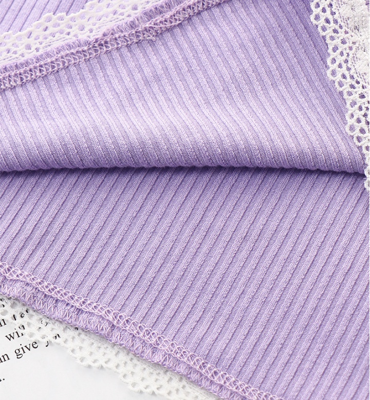 Purple slim tops short fashion cardigan 2pcs set