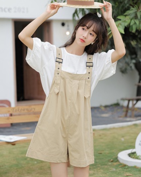 Puff sleeve college style shorts lovely shirt a set