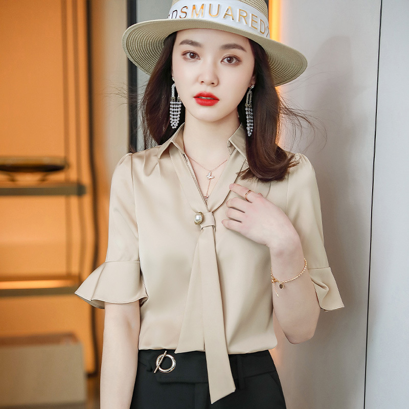 Temperament business suit spring shirt 2pcs set for women