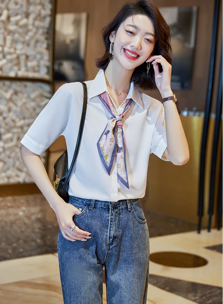 Overalls fashion shirt temperament Casual tops for women