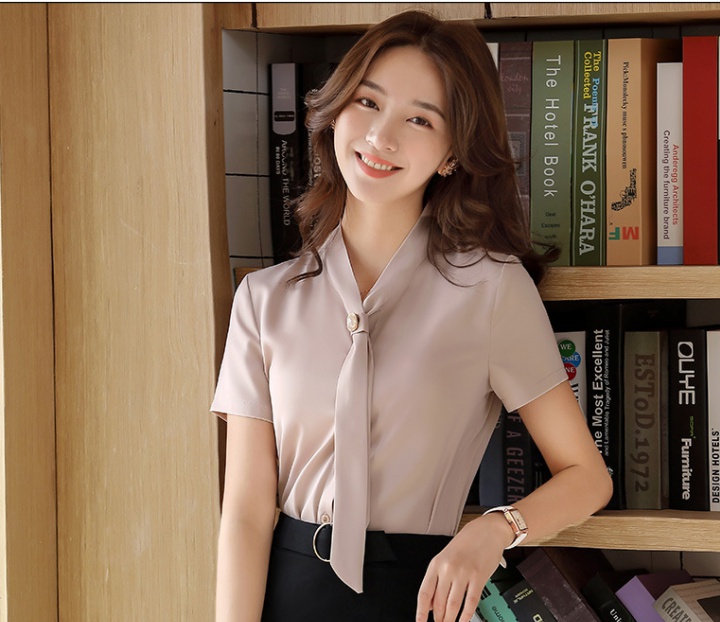 Fashion streamer short sleeve Western style shirt