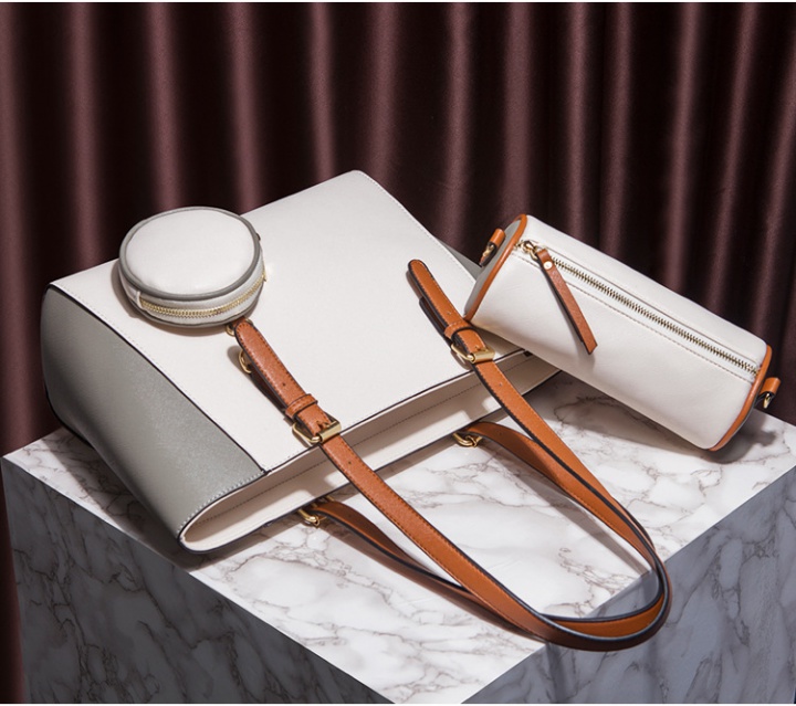 Fashion high capacity simple handbag for women
