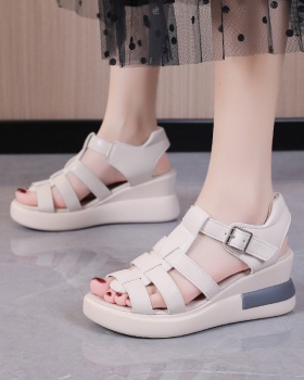 Summer Casual hollow sandals rome flat retro shoes