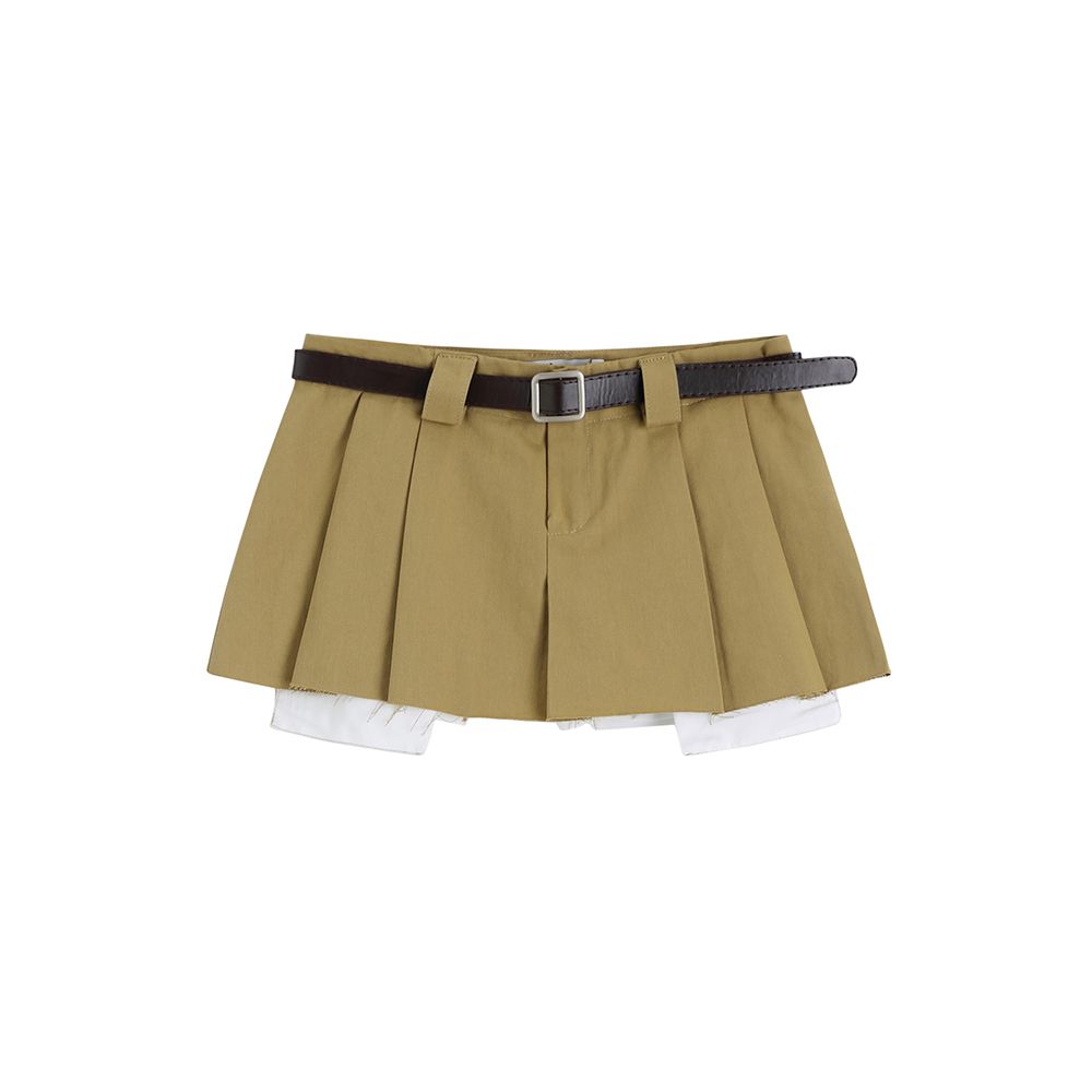 Short low-waist skirt slim summer culottes for women