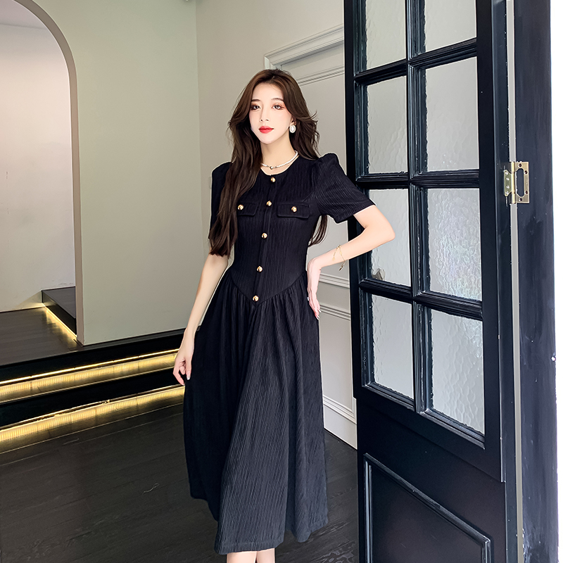 France style temperament tender long big skirt dress