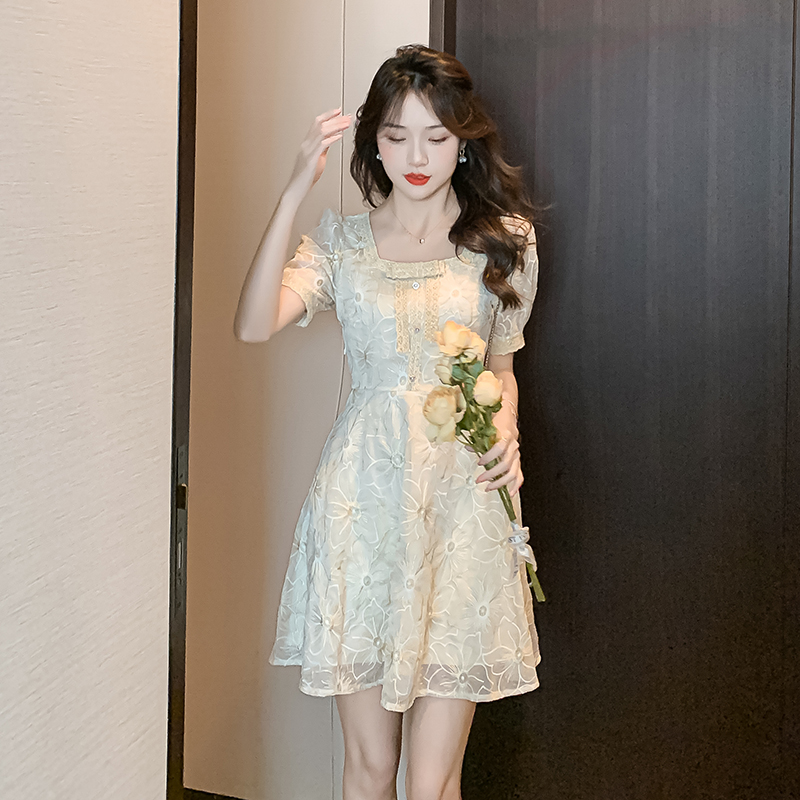 Summer lace tender fashion and elegant dress for women