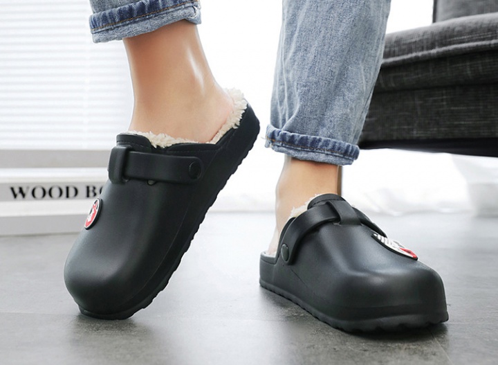 Waterproof winter slippers at home fashion shoes