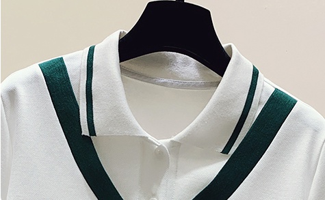 Pure cotton summer short sleeve Korean style T-shirt for women