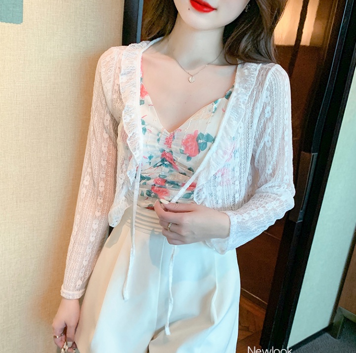 Korean style summer cardigan all-match coat for women