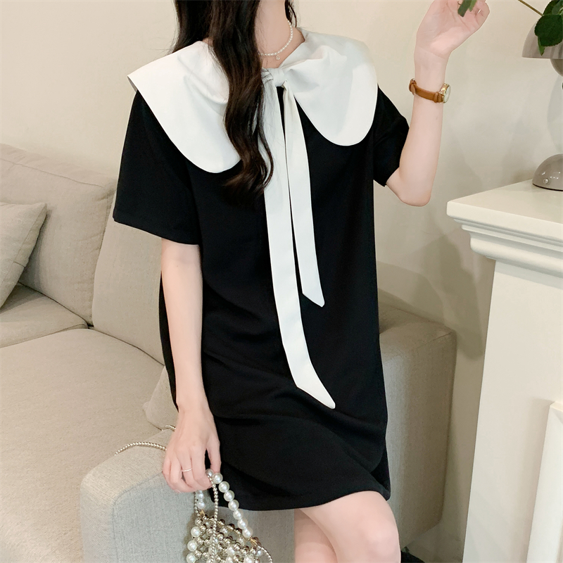 Summer doll collar Korean style wear slim jumpsuit