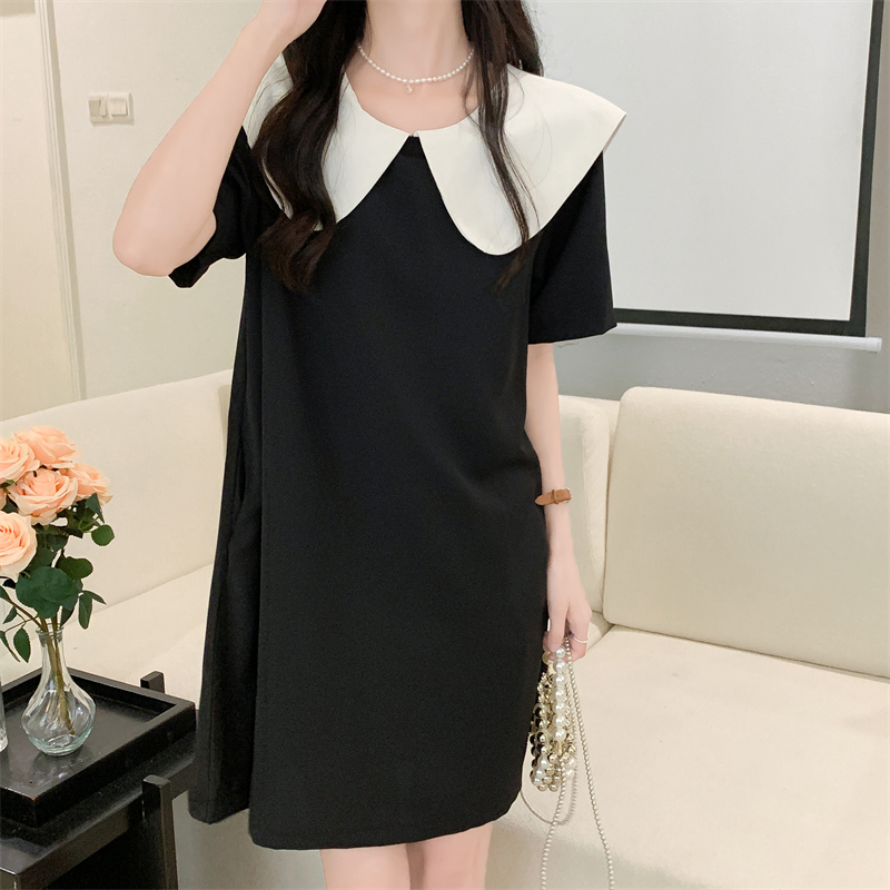 Summer doll collar Korean style wear slim jumpsuit