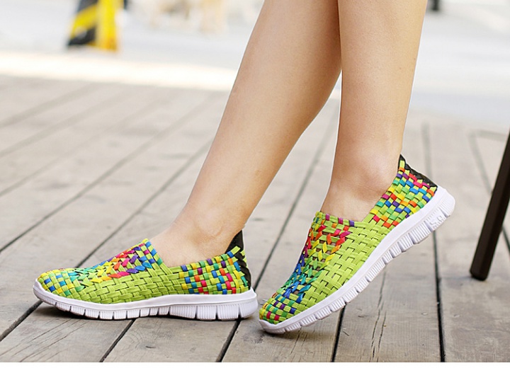 Breathable shoes Korean style lazy shoes for women