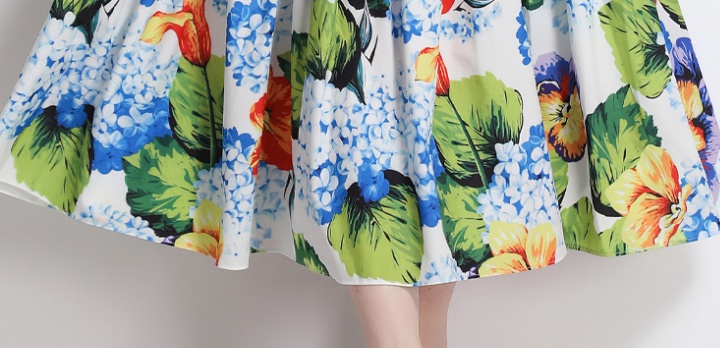 Sling all-match elastic tops fold summer skirt a set