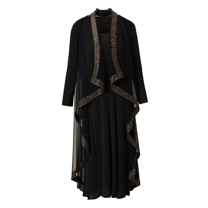 Noble Western style autumn dress for women
