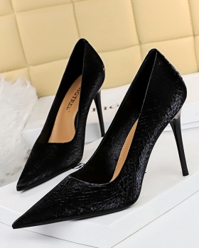 Low high-heeled shoes nightclub shoes for women