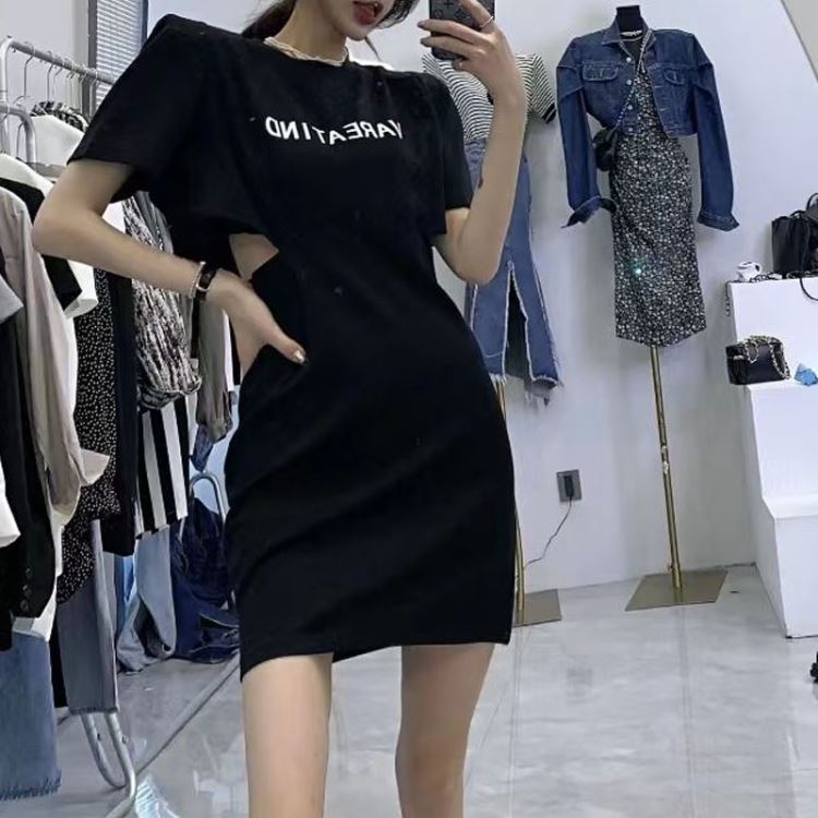 Spicegirl short sleeve Korean style dress for women