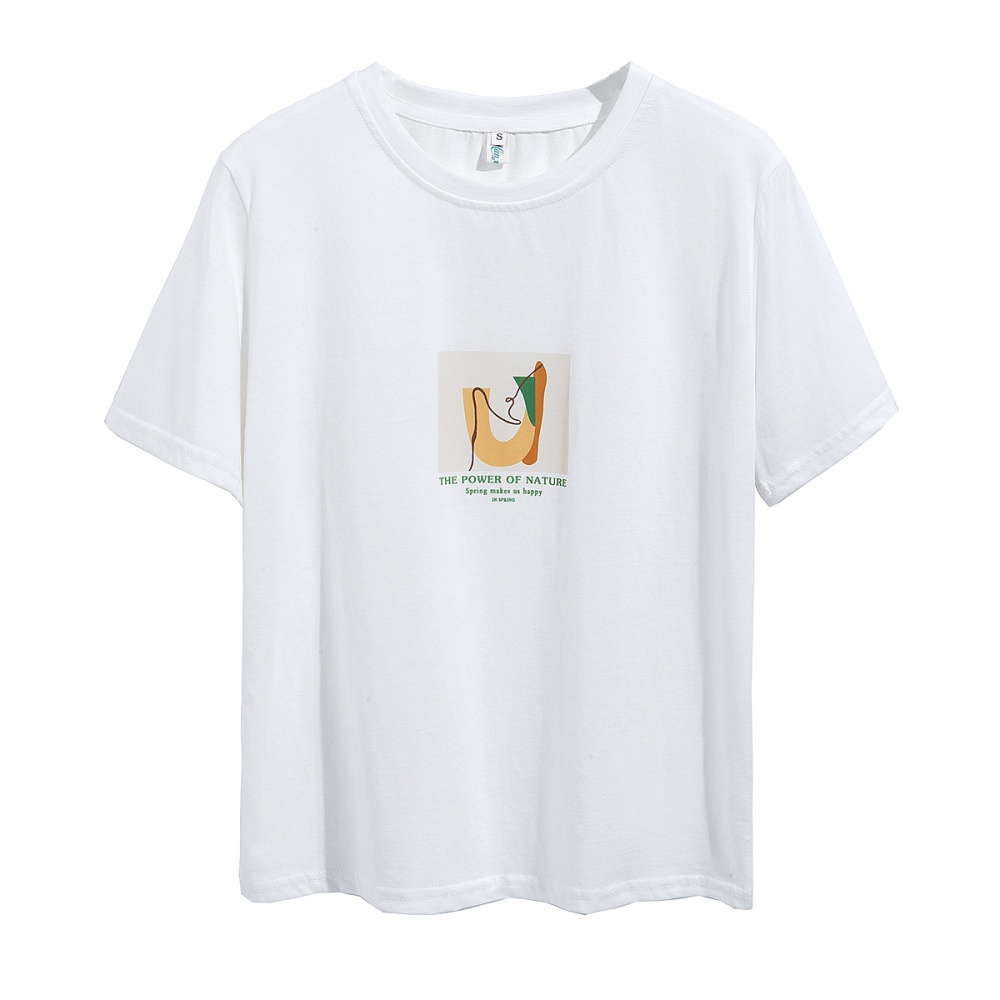 Short sleeve temperament T-shirt summer tops for women
