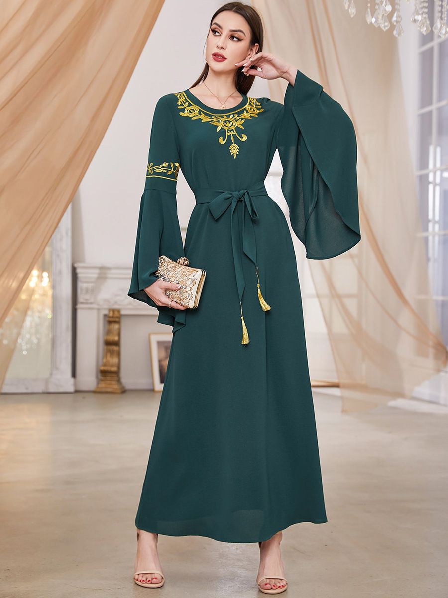 Korean style city large yard Casual dress for women